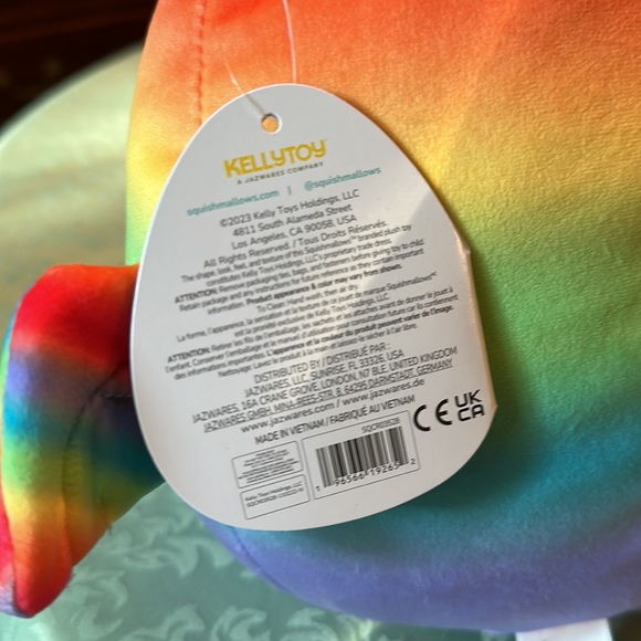 8" Calypsa the Drago (Pride) Squishmallow🌈🌈 - Picture 6 of 8